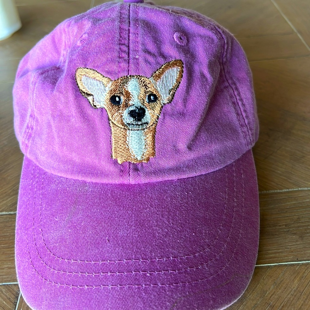 Pink baseball cap